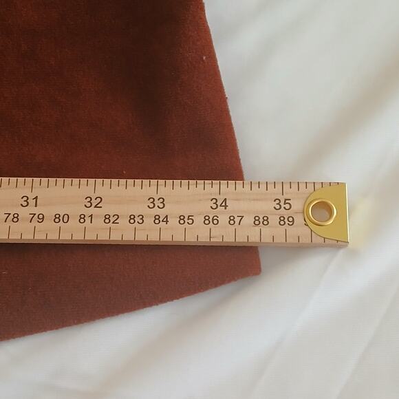 Vintage Vanity Fair Brown Long Sleeve Nightgown 70s-80s Cozy Lounge Dress M - Picture 10 of 10